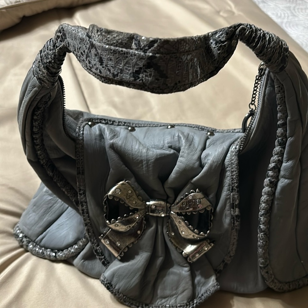 Betsy Johnson Grey bag